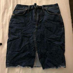 Madewell Denim Skirt